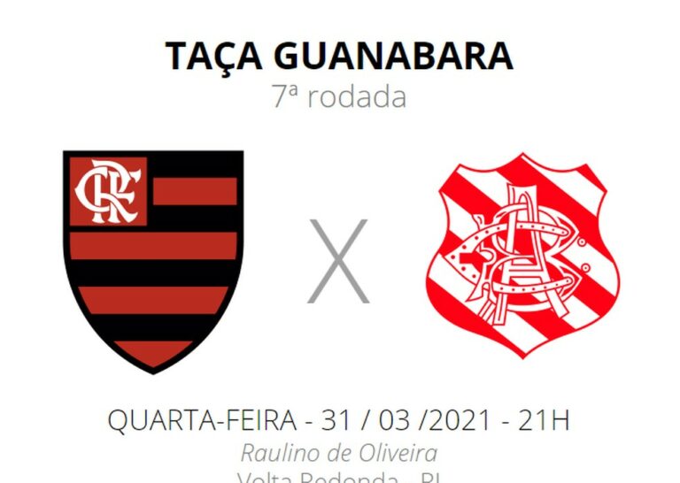 Flamengo x Bangu: veja escalações, desfalques e arbitragem