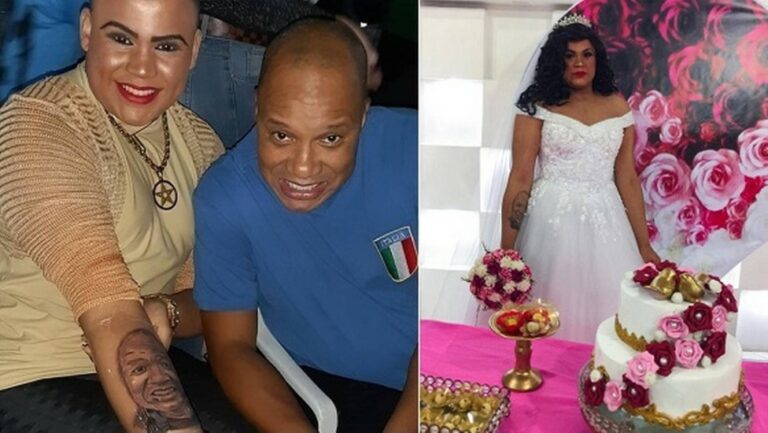 MC Maylon se casa com ele mesmo após acusar voz do Molejo de estupro