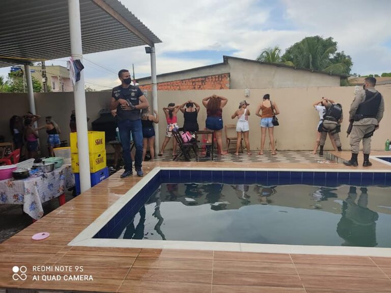 Acabou a pandemia? PM encerra festa clandestina em Rio Branco