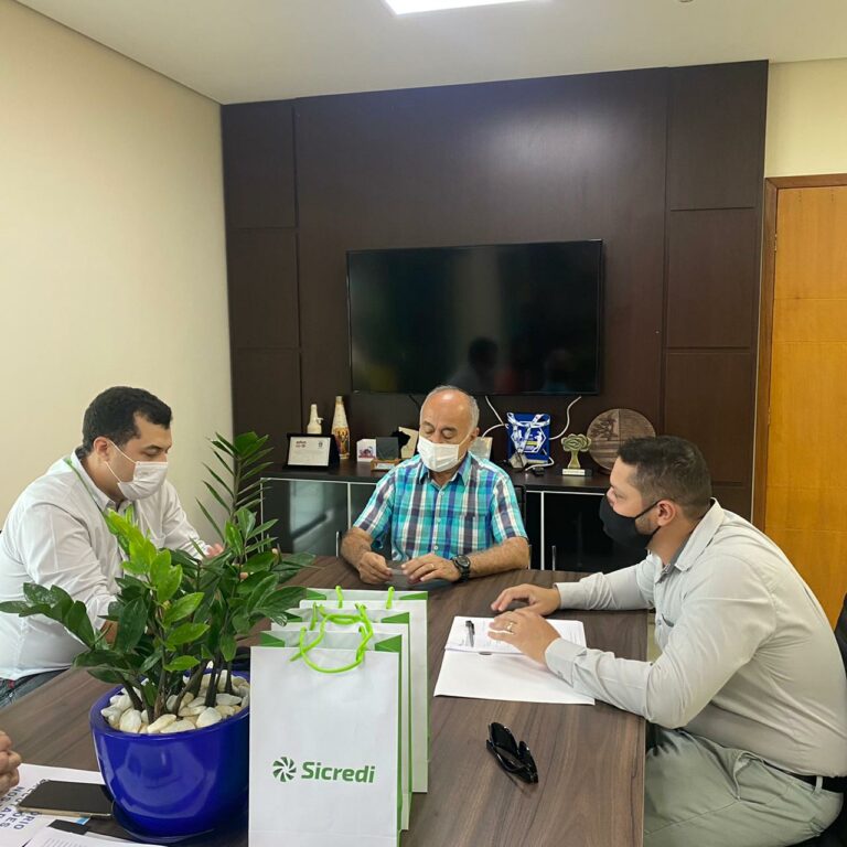 Gestores da Sicredi Biomas fazem visita à Prefeitura de Rio Branco visando a construção de novas parcerias