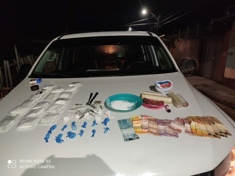 Polícia Militar desarticula dois pontos de venda de drogas na Capital