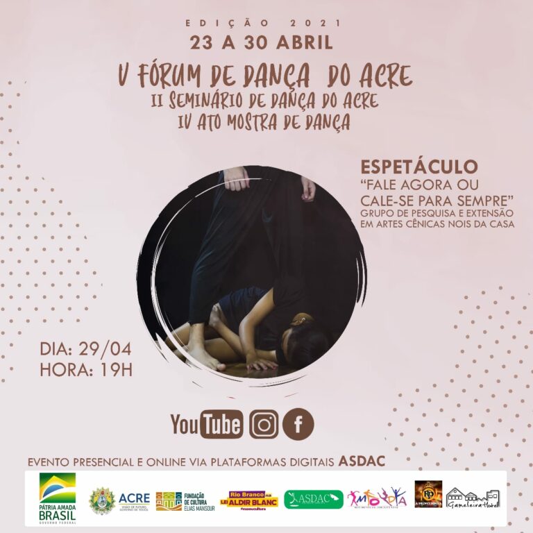 Asdac promove workshop de forró estilizado e 4⁰ Ato Mostra de Dança nesta quarta-feira