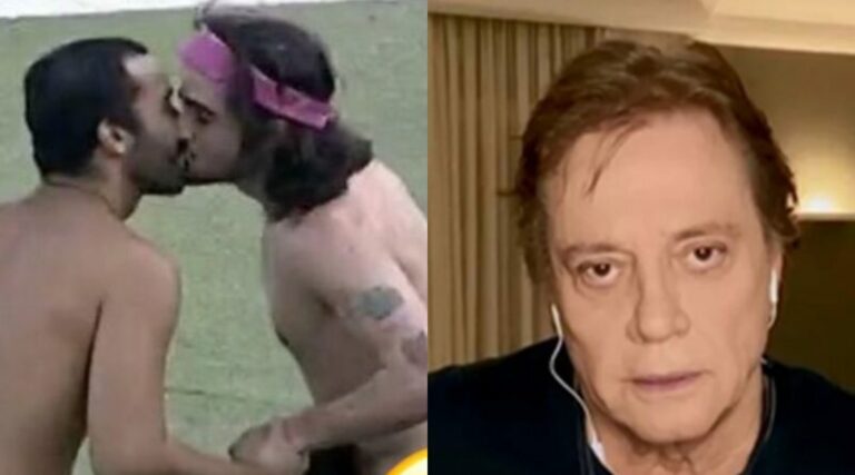 Veja vídeo da reação de Fabio Júnior ao ver Fiuk pelado no BBB21
