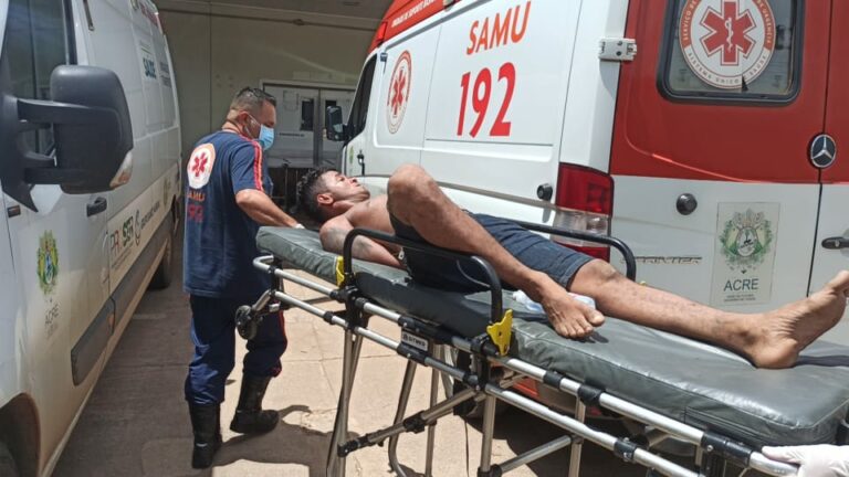 Homem ameaça matar vizinhos em Rio Branco, faz confronto com polícia e é baleado