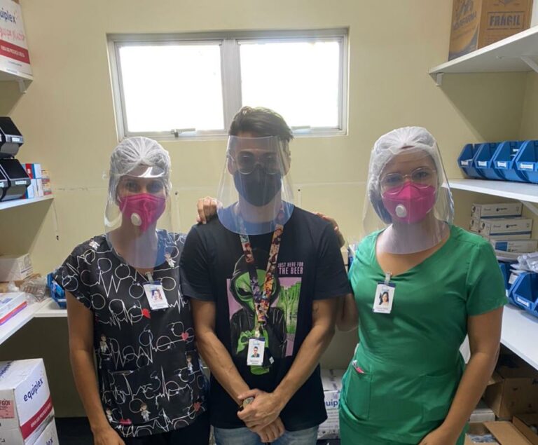 Into recebe doação de 18 mil protetores faciais: “Ações dão ânimo aos servidores”, diz diretor