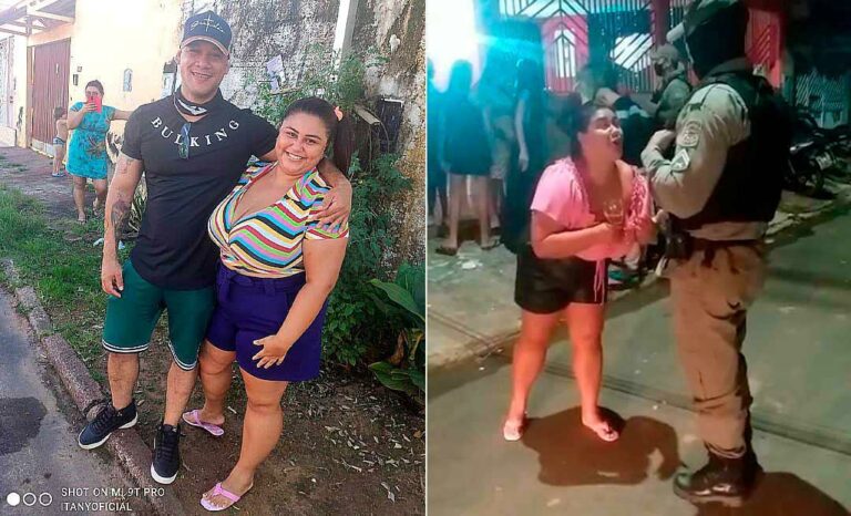 PM encontra mulher que cantou ‘Seu Polícia’ para ele em festa no AC; confira