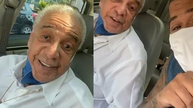 Agnaldo Timóteo foi internado após tomar a 2ª dose da vacina