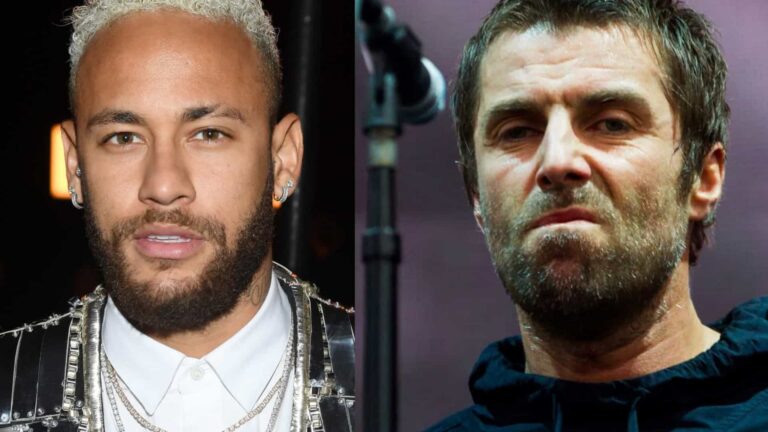 Vocalista dos Oasis insulta Neymar durante jogo de futebol