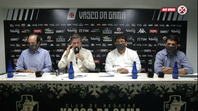 Vasco apresenta balanço financeiro e anuncia dívida superior a R$ 800 milhões