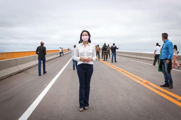 Senadora Mailza comemora ponte sobre o Abunã: “Feliz por ter participado dessa construção”