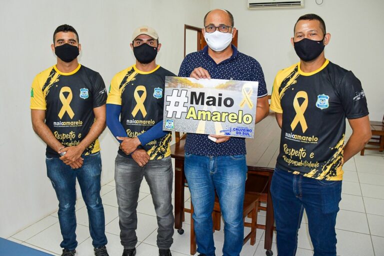 Maio Amarelo: Prefeitura intensifica ações de conscientização e educação no trânsito de Cruzeiro do Sul