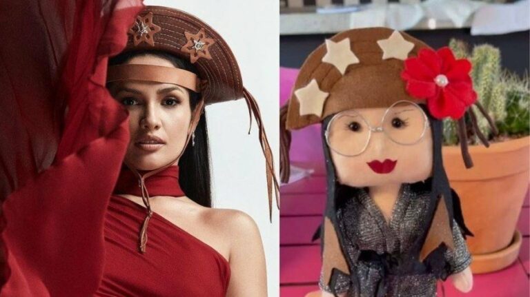 Juliette Freire se derrete com bonecas feitas por presidiárias em sua homenagem