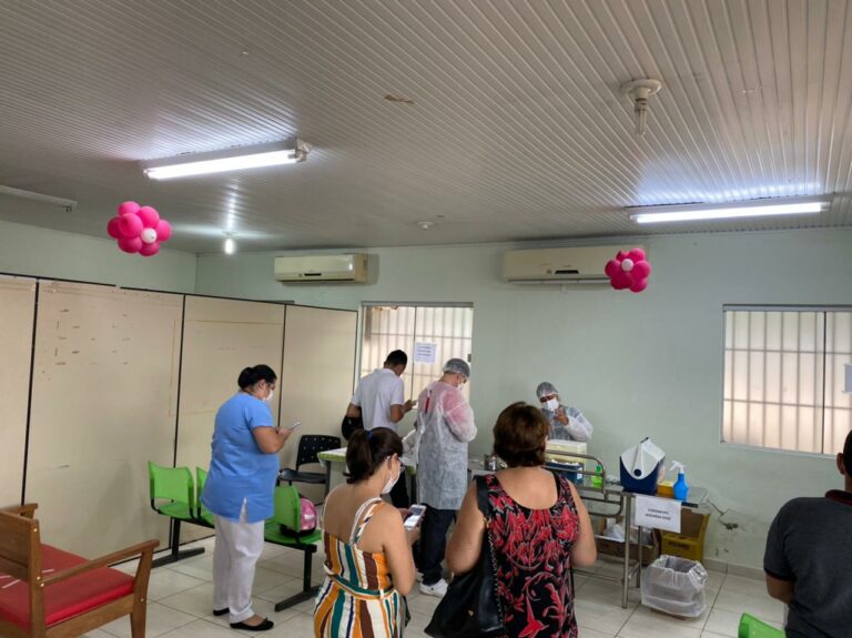 Covid: Rio Branco avança para vacinação de pessoas a partir dos 56 anos com comorbidades