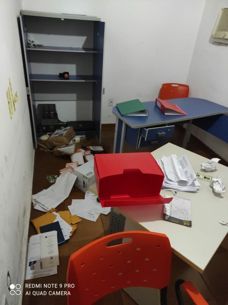 Sede do partido Solidariedade é arrombada e lista de filiados é roubada