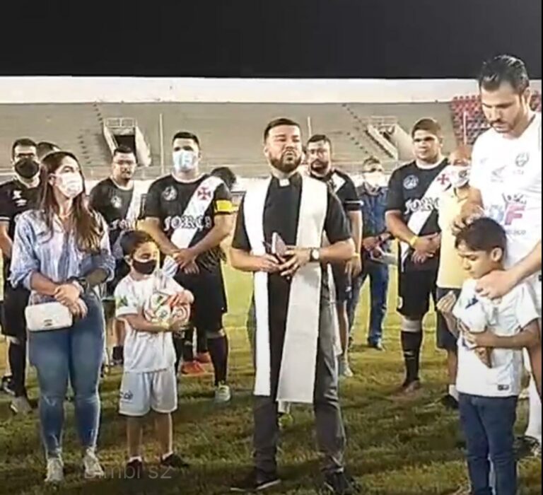 Oração e estreia de Guilherme Cameli marcam início do Futebol Solidário na Areana Acreana