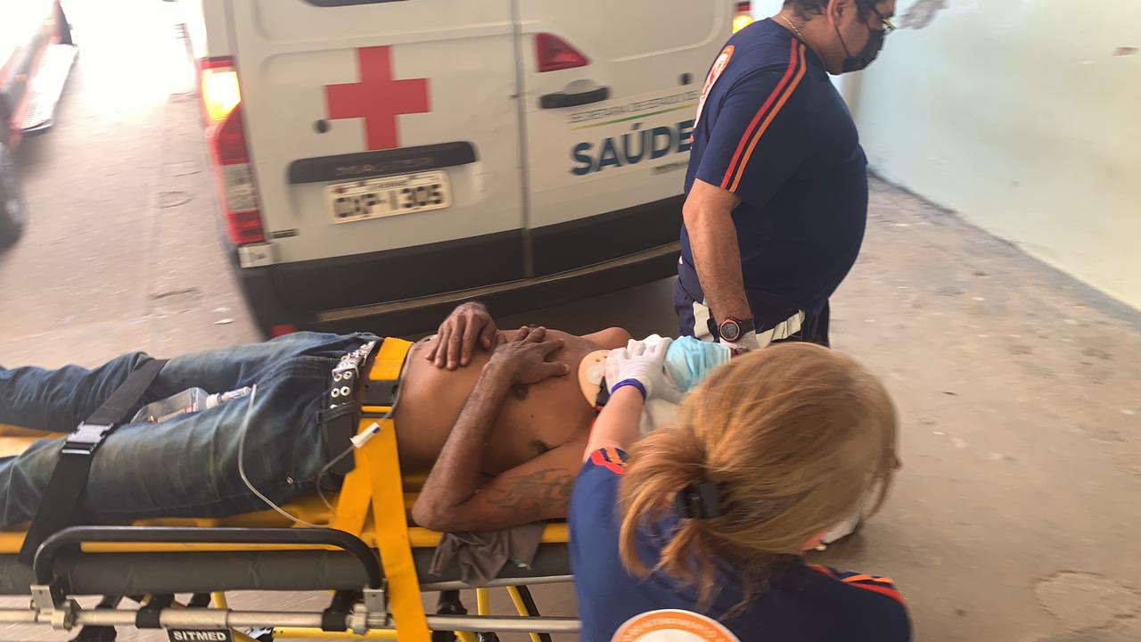 Atropelado por taxista, homem vai parar no PS de Rio Branco em estado grave