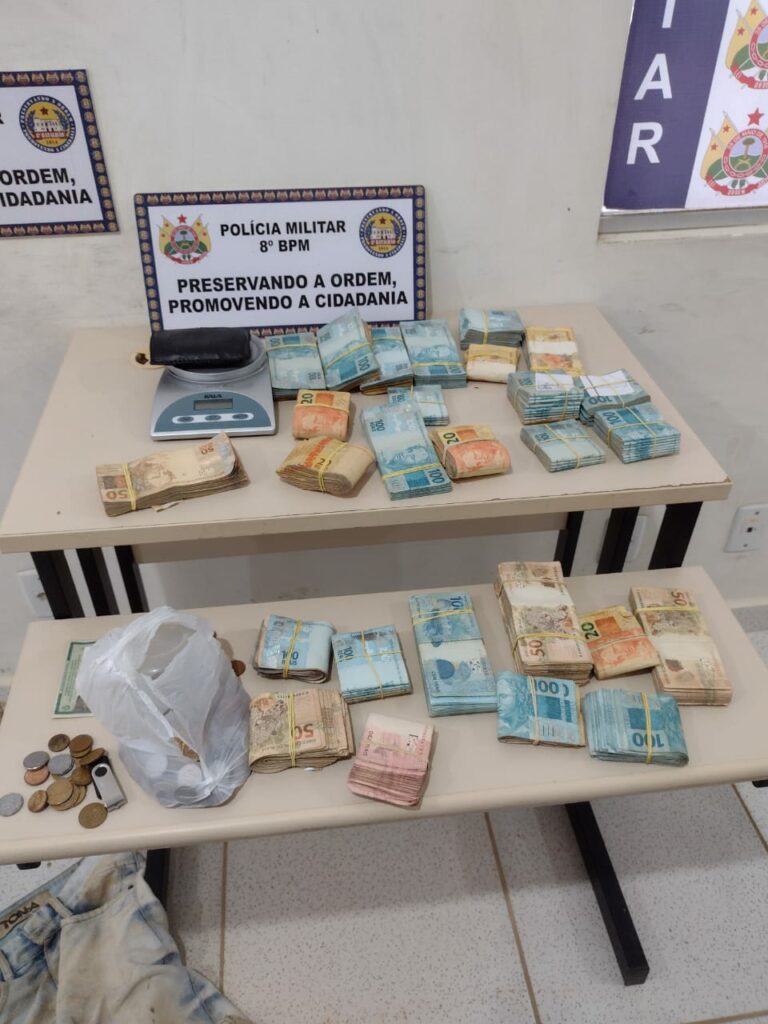 Homem é preso e PM recupera R$ 151 mil furtado de supermercado em Sena Madureira