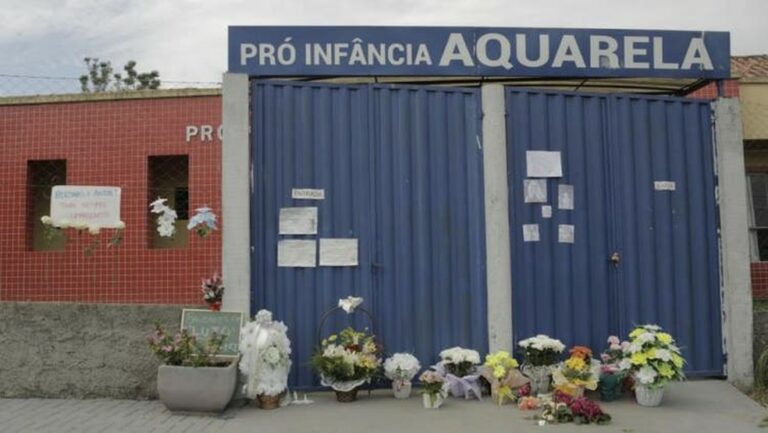 Internado, bebê ferido em ataque a creche de SC não corre risco de morte