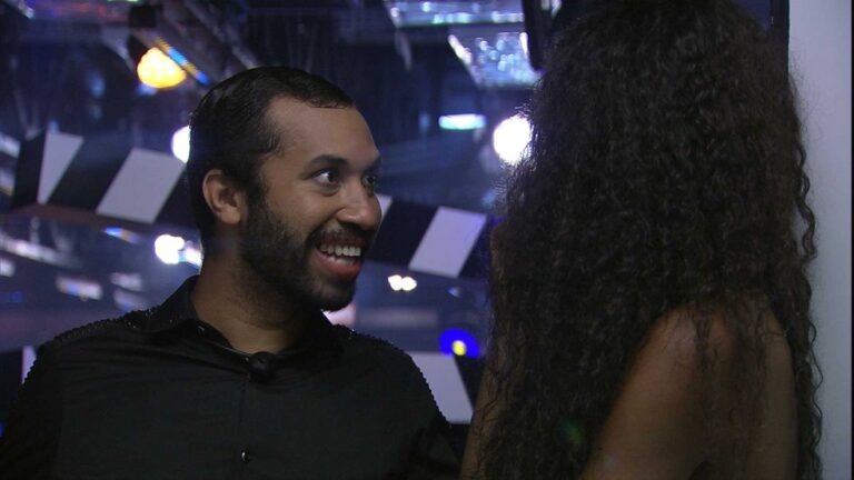 Gilberto conta para Camilla de Lucas que está apaixonado por Fiuk: ‘Estou lascado’