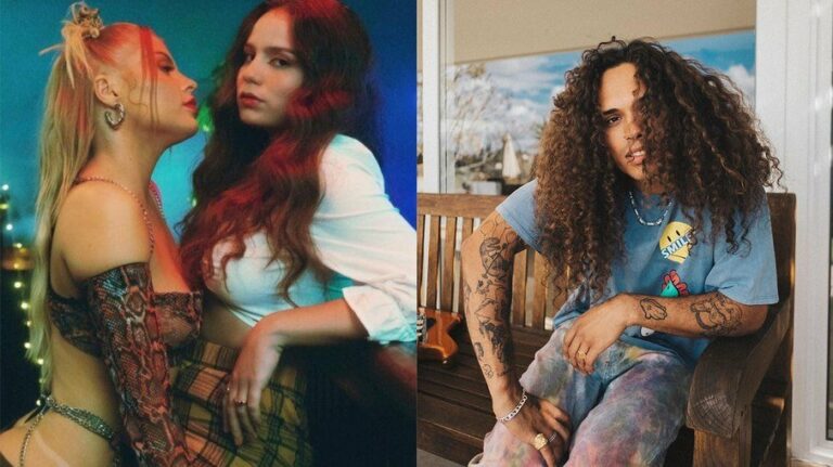 Vitão comenta beijo de Luísa Sonza e Carol Biazin em clipe: “Muita saúde”