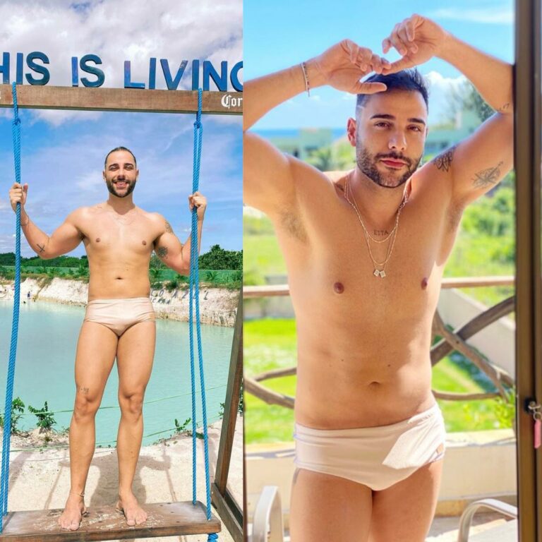 Volume na sunga de famoso design acreano causa alvoroço na web: “Vontade de sentar”