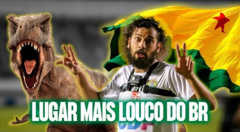 Chocado: em vídeo Cartolouco descobre que AC não tem McDonald’s e dinossauros