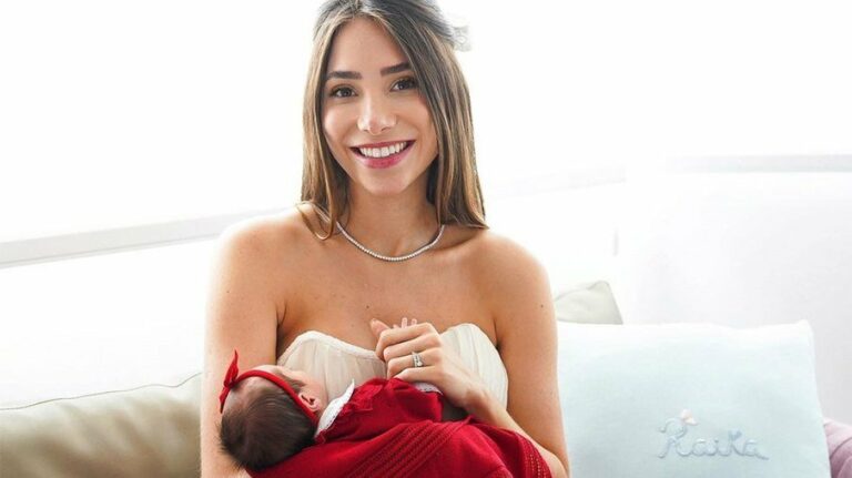 Romana Novais encanta com fotos da filha Raika