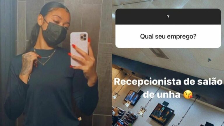 Filha de Carla Perez e Xanddy trabalha como recepcionista de salão nos EUA