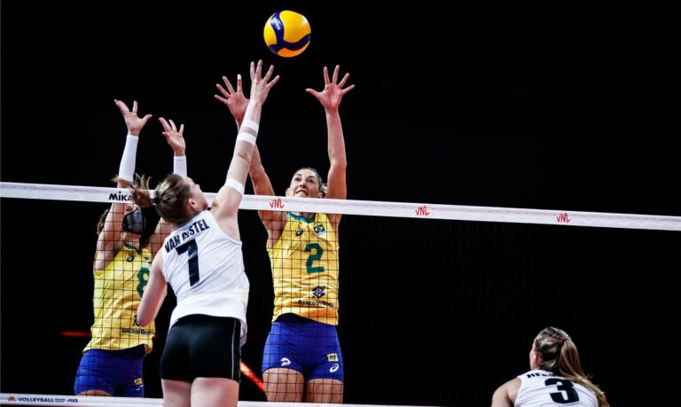 Brasil bate Bélgica e sobe na tabela da Liga das Nações feminina