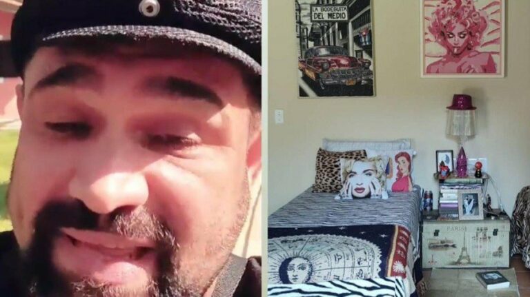 Evandro Santo mostra seu quarto em clínica de reabilitação