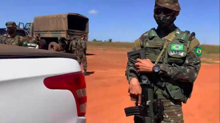 Exército, Idaf e Mapa fazem operação em fazenda e pecuarista Jorge Moura se revolta