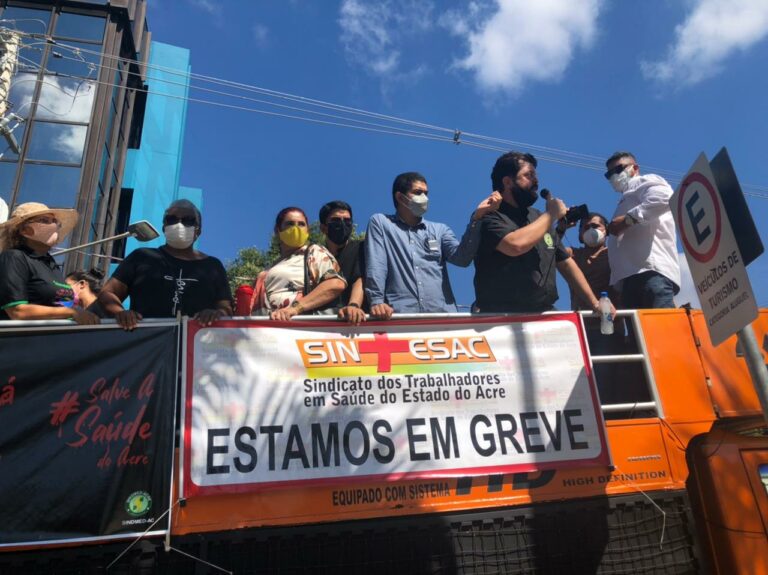 Servidores decidem encerrar greve da Saúde no Acre, mas entram com ação no TJAC