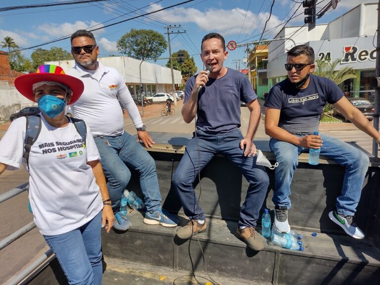 Vereador Adailton Cruz comemora a união e foco dos trabalhadores da saúde no Acre