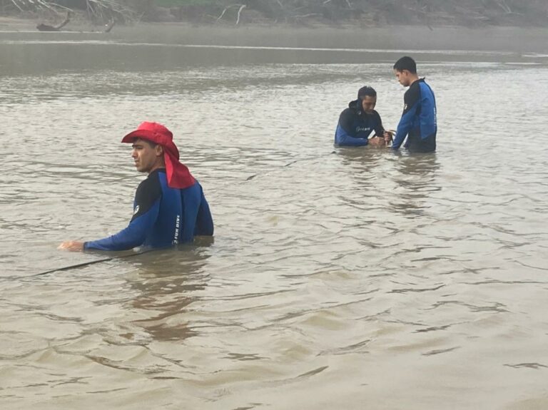 Fim das buscas: corpo de criança é encontrado nas águas do rio Purus