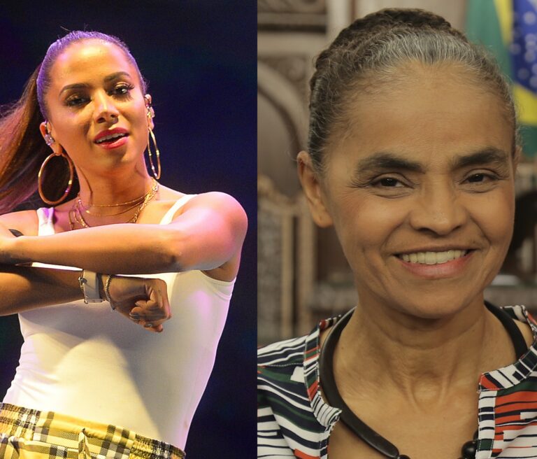 Anitta fala sobre apoio à Marina Silva em eleições, e acreana responde: “Feliz por ser uma alternativa”