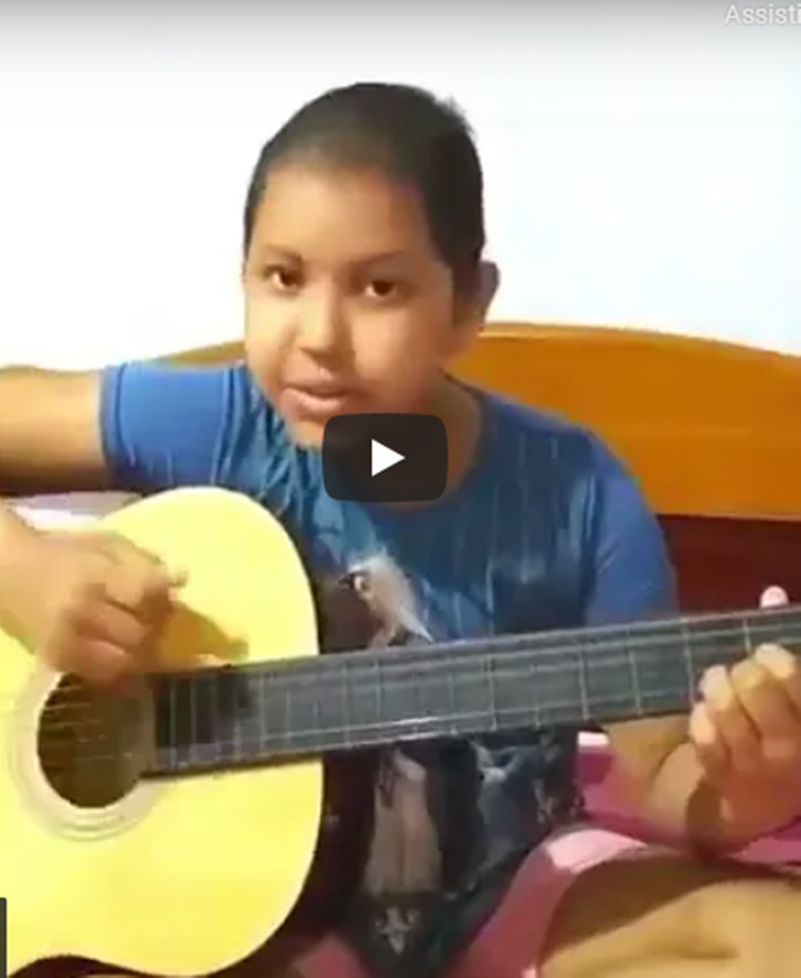 Criança acreana grava vídeo emocionante antes de morrer de câncer; assista