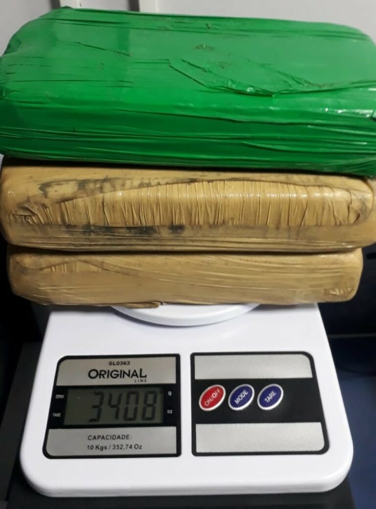 Mais de 3 quilos de drogas são apreendidos em lixeira de barco no interior do AM