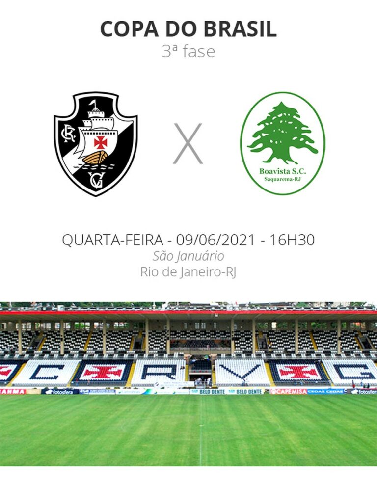 Vasco x Boavista: veja onde assistir, escalações, desfalques e arbitragem