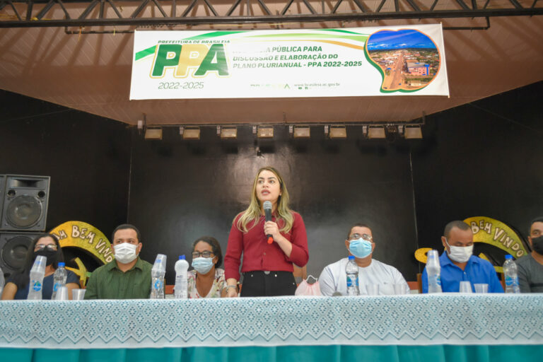 Prefeitura de Brasileia realiza audiência pública para elaboração do PPA 2022-2025