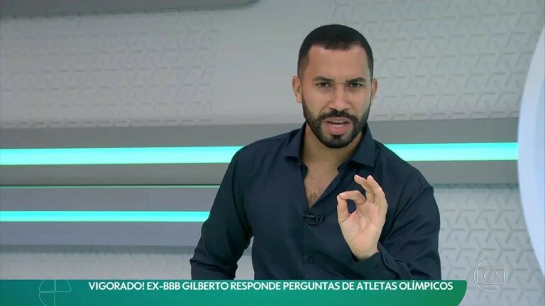 Gil do Vigor rouba a cena na Globo e exalta seu bordão nos Jogos Olímpicos: “Estou me sentindo regozijado”