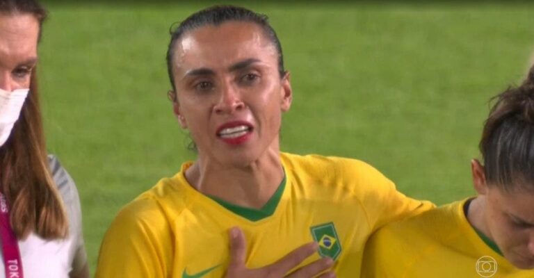 Marta faz desabafo após eliminação do Brasil nas Olimpíadas: “Não saiam apontando o dedo”