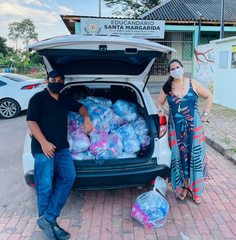 Ação Solidária do U:VERSE leva arrecadação de donativos ao Educandário Santa Margarida