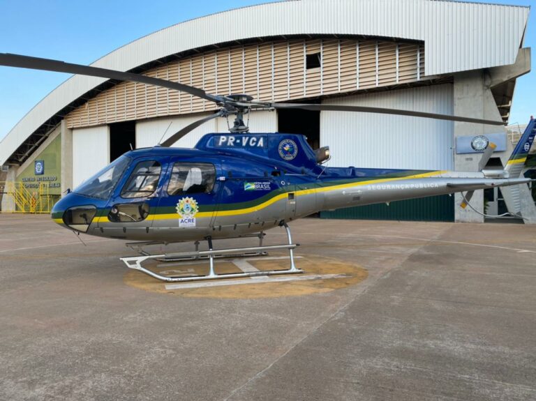 Nova aeronave chega ao Acre para reforçar ações do Estado