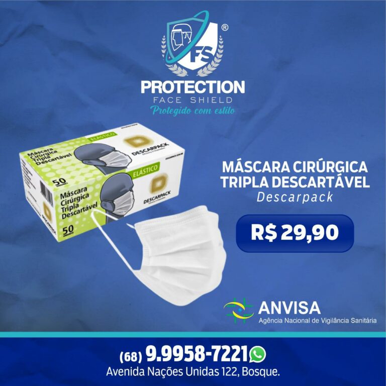 Protection no AC oferece promoção imperdível de caixa de máscaras por apenas R$ 29,90