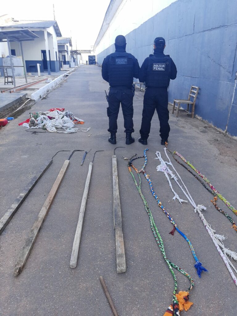 24 presos tentam fugir de presídio em Rio Branco e são impedidos por policiais penais