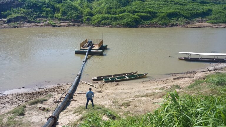 Iaco: nível do rio está baixo e Depasa fala sobre racionamento de água em Sena