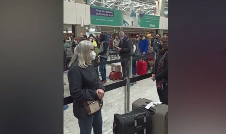 Asas de aviões congelam, e voos são cancelados em São José dos Pinhais, no Paraná