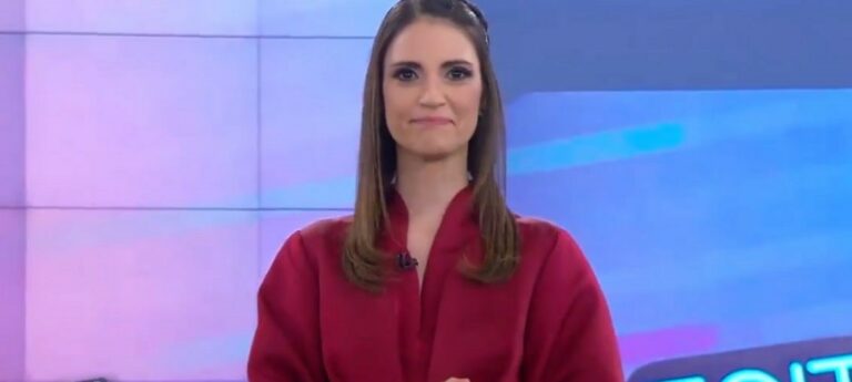 Repórter do SBT apanha de marido da falsa gravida de Taubaté e choca Chris Flores