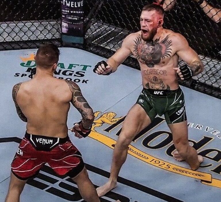 UFC 264: Conor McGregor fratura o tornozelo e Dustin Poirier vence