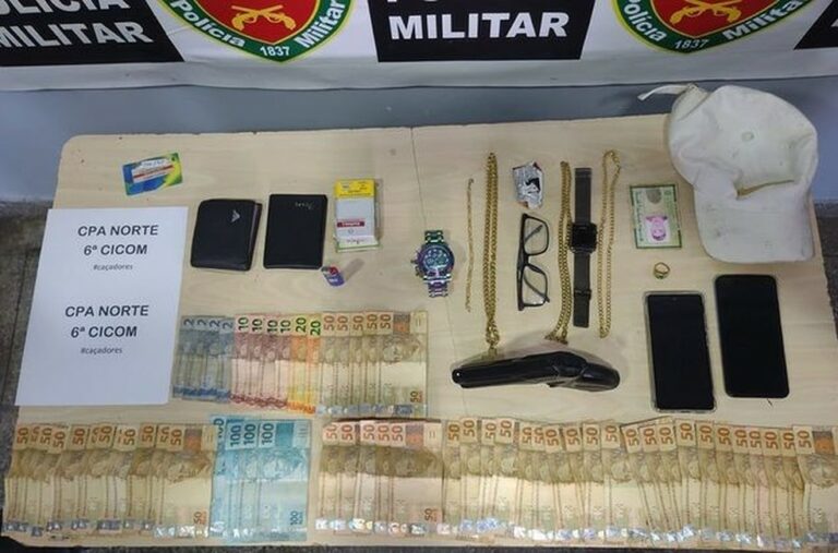 Policial militar é preso suspeito de envolvimento em roubo a posto de combustíveis